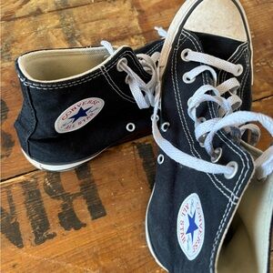 Converse Black High-Top Sneakers